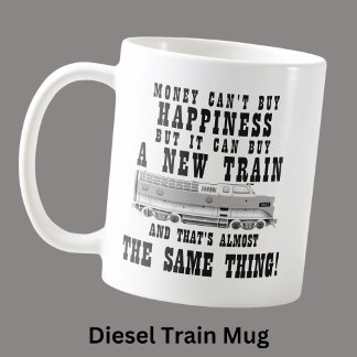 Geld kann kein Glück kaufen neuer Diesel-Train-Mot Kaffeetasse