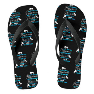 Geld kann Pferde Blue kaufen Flip Flops