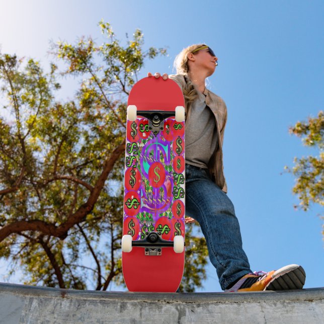 Geld-Logo Skateboard (Außenbereich 1)