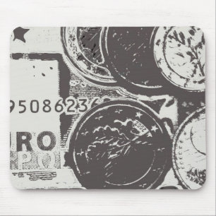 Geld macht die Welt sich drehen Mousepad