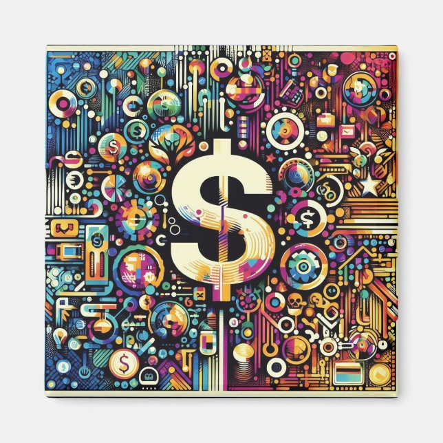 Geld Magnet (Vorne)