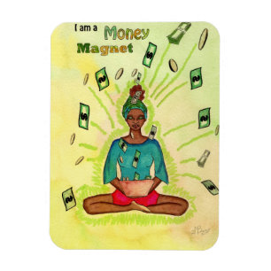 Geld-Magnet-Bestätigung Magnet
