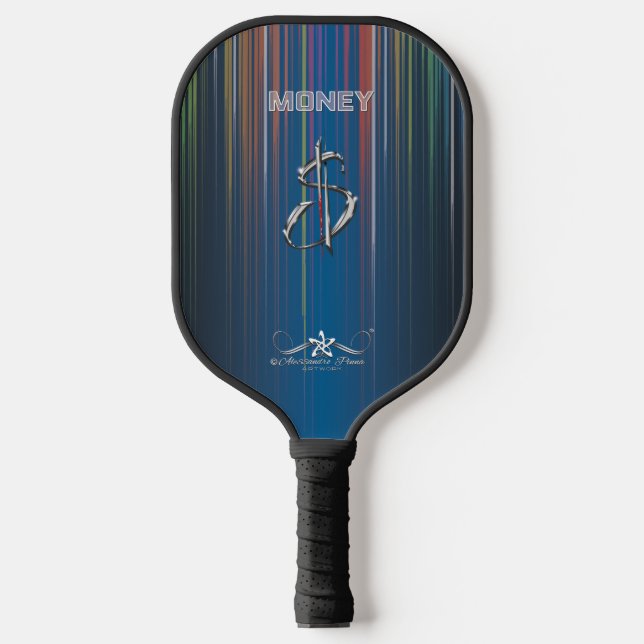 GELD PICKLEBALL SCHLÄGER (Vorderseite)
