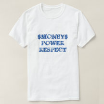 Geld Power Achtung T-Shirts
