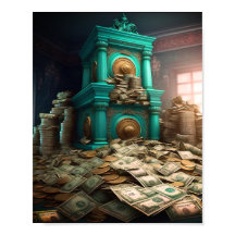 Geld Wohlstand Überfluss Treaseraum