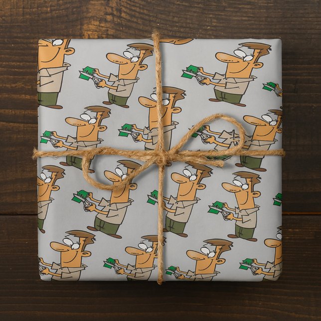 Geld zerschneiden geschenkpapier (Von Creator hochgeladen)