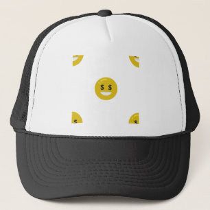 Geldauge Emoji Truckerkappe