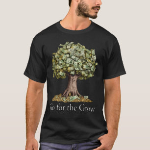 Geldbaum Design - Go for Grow Money Tree T-Shirt