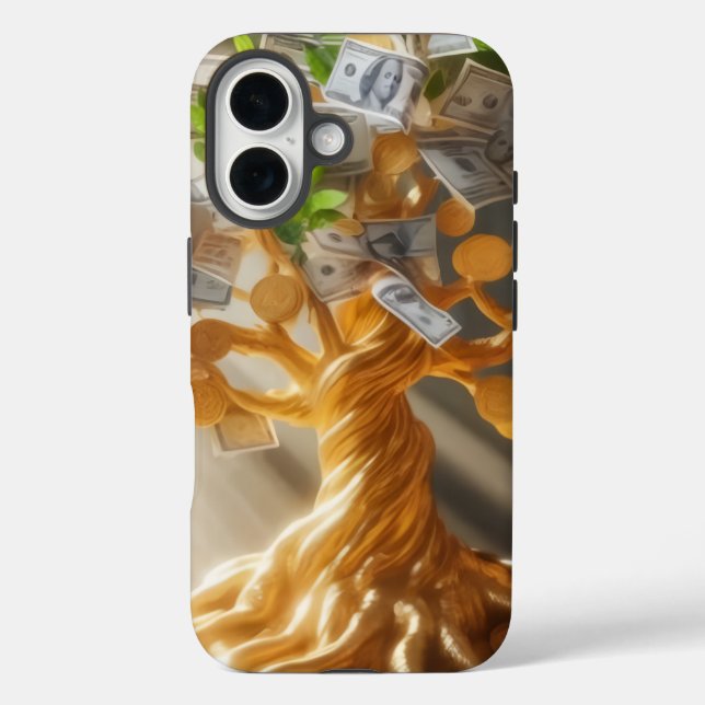 Geldbaum  iPhone 16 hülle (Rückseite)