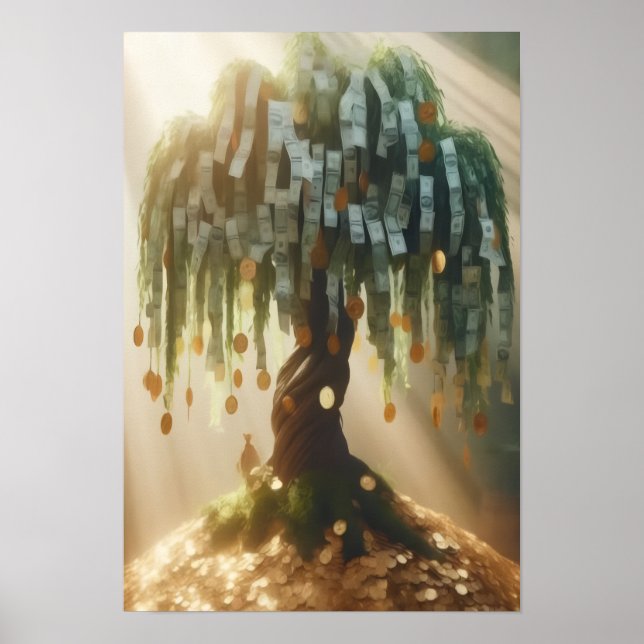 Geldbaum Poster (Vorne)