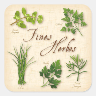 Geldbußen Herbes Stickers