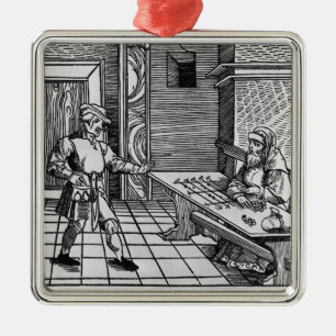 Geldgeber, 1531 silbernes ornament