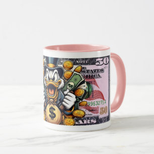 Geldgier Tasse