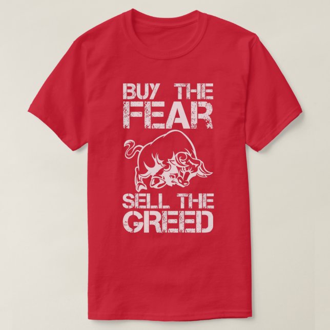 Geldhandelsgeschenk Börsenanleger T-Shirt (Design vorne)