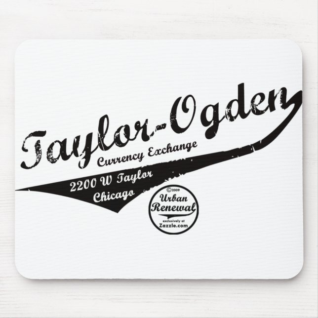 Geldumtausch Taylors Ogden Mousepad (Vorne)