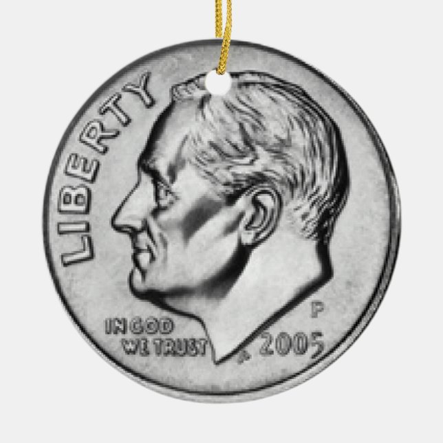 Geldverzierung Keramik Ornament (Vorne)