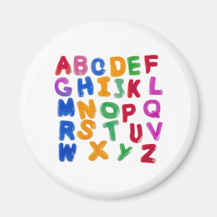 Geleealphabete Magnet
