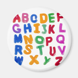 Geleealphabete Magnet
