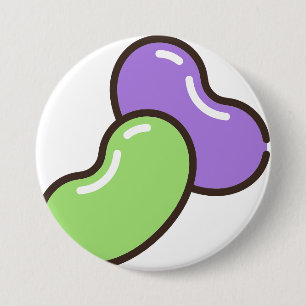 Geleebohnen Button
