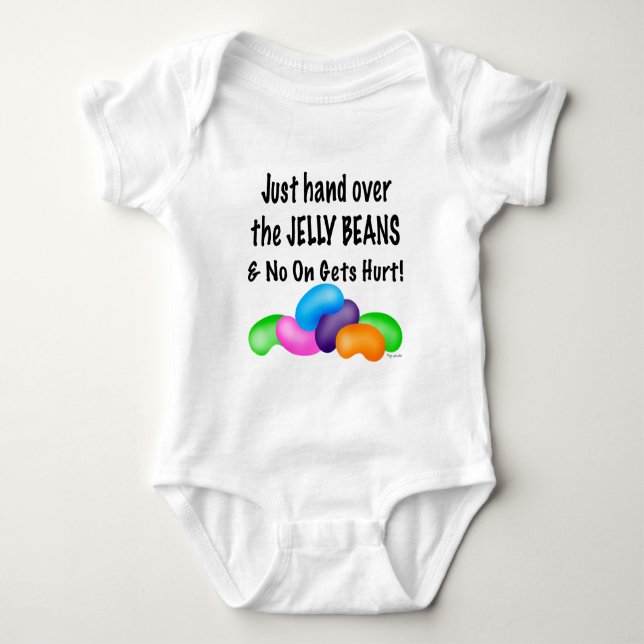 Geleebonbon Baby Strampler (Vorderseite)