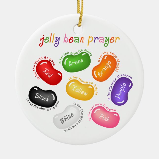 Geleebonbon-Gebets-Verzierung Keramik Ornament (Vorne)