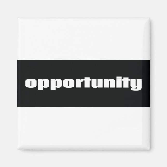 Gelegenheit Magnet (Vorne)