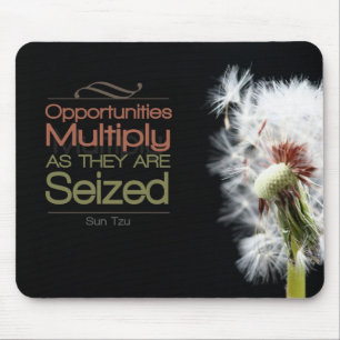 Gelegenheiten multiplizieren motivierend Mousepad