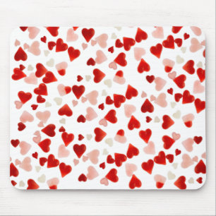 GELEGENTLICHE HERZEN durch SHARON SHARPE Mousepad