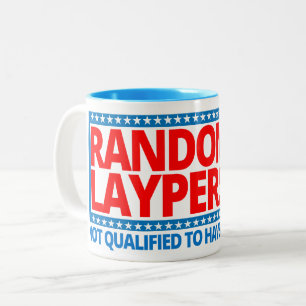 Gelegentliche Layperson-Tasse Zweifarbige Tasse