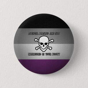 Gelegentliche Piraten sind nicht an Ihrem Hintern  Button