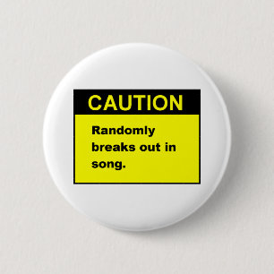 Gelegentliches Lied Button