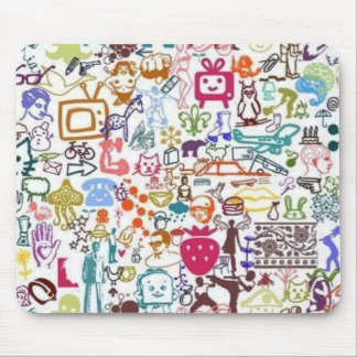 gelegentliches Retro Mousepad