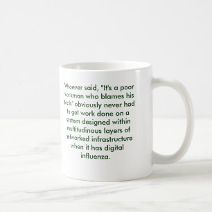 Gelehrte Lektionen Kaffeetasse