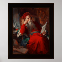 Gelehrter in seiner Studie von Friedrich von Amerl