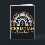Geleitet vom Glauben Jesus Bibel Sonntagsschule Ch Karte<br><div class="desc">Geleitet vom Glauben Jesus Bibel Sonntagsschule Christlicher Lehrer</div>