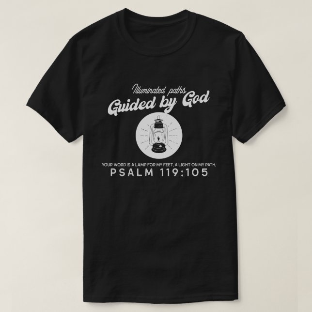 geleitet von Gott T-Shirt (Design vorne)