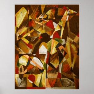 Gelephant durch Mansa Pryor Poster