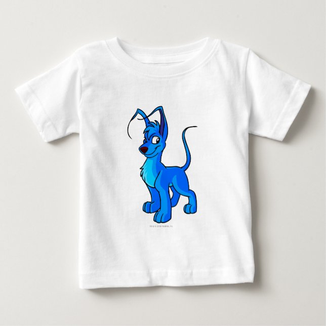 Gelert Blau Baby T-shirt (Vorderseite)