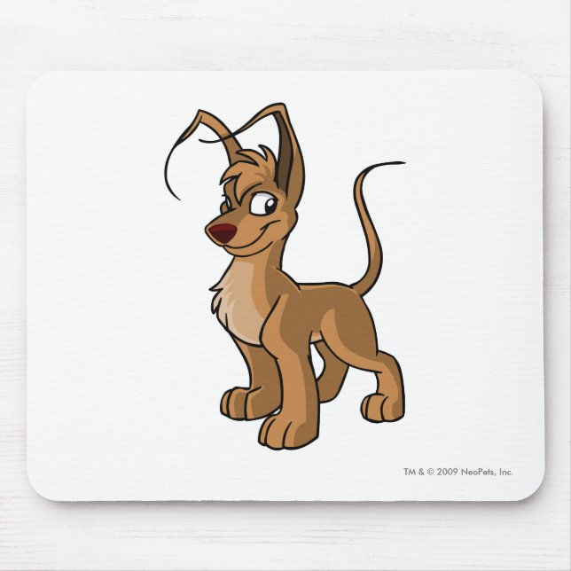 Gelert Brown Mousepad (Vorne)
