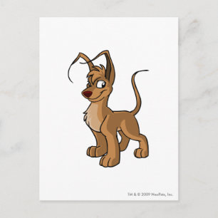 Gelert Brown Postkarte