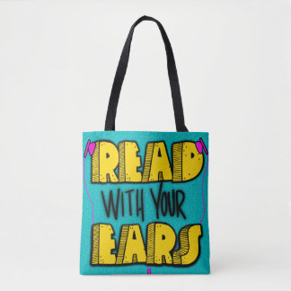 Gelesen mit Ihrer Ohr-Taschen-Tasche Tasche