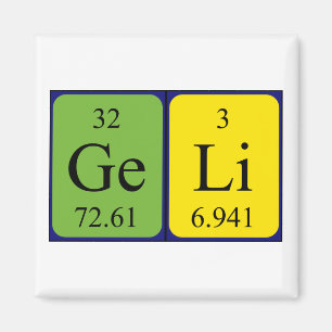 Geli-Periodenmagnet Magnet