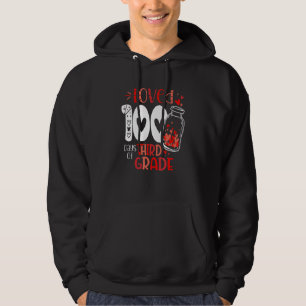 Geliebt 100 Tage der 3. Klasse 100 Tage der Schule Hoodie