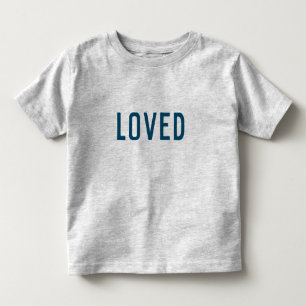 geliebt   Modernes, Minimalistisches und trendy Na Kleinkind T-shirt
