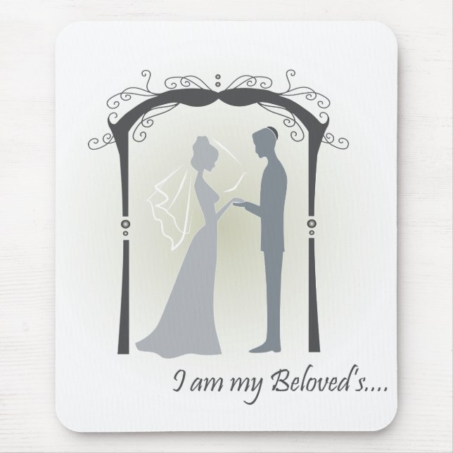 Geliebt Mousepad (Vorne)