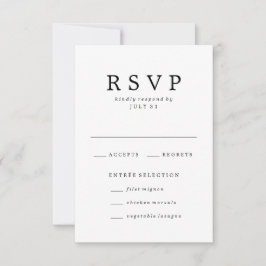 Geliebt | RSVP-Karten für Hochzeiten RSVP Karte