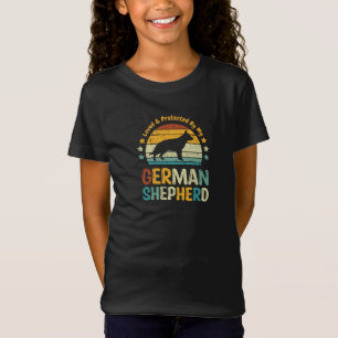Geliebt und geschützt durch mein GSD oder Ihren ei T-Shirt