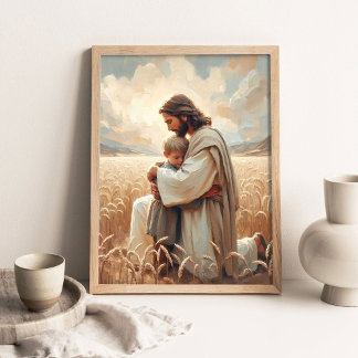 Geliebt von Jesus, Christliche Kunst, Jesus und Ju Poster
