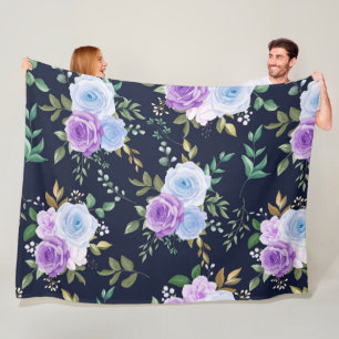 geliebte Blumendecke Fleecedecke