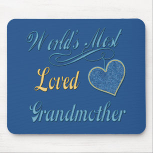 Geliebte Großmutter der Welt die Mousepad